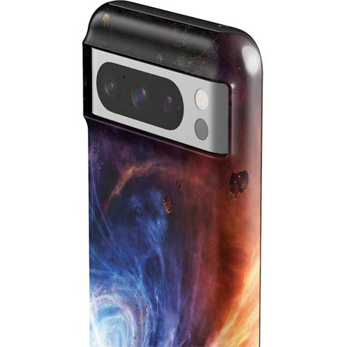 StockTrek Binary System Orbiting near a Black Hole Google Pixel 8 Pro Impact Case